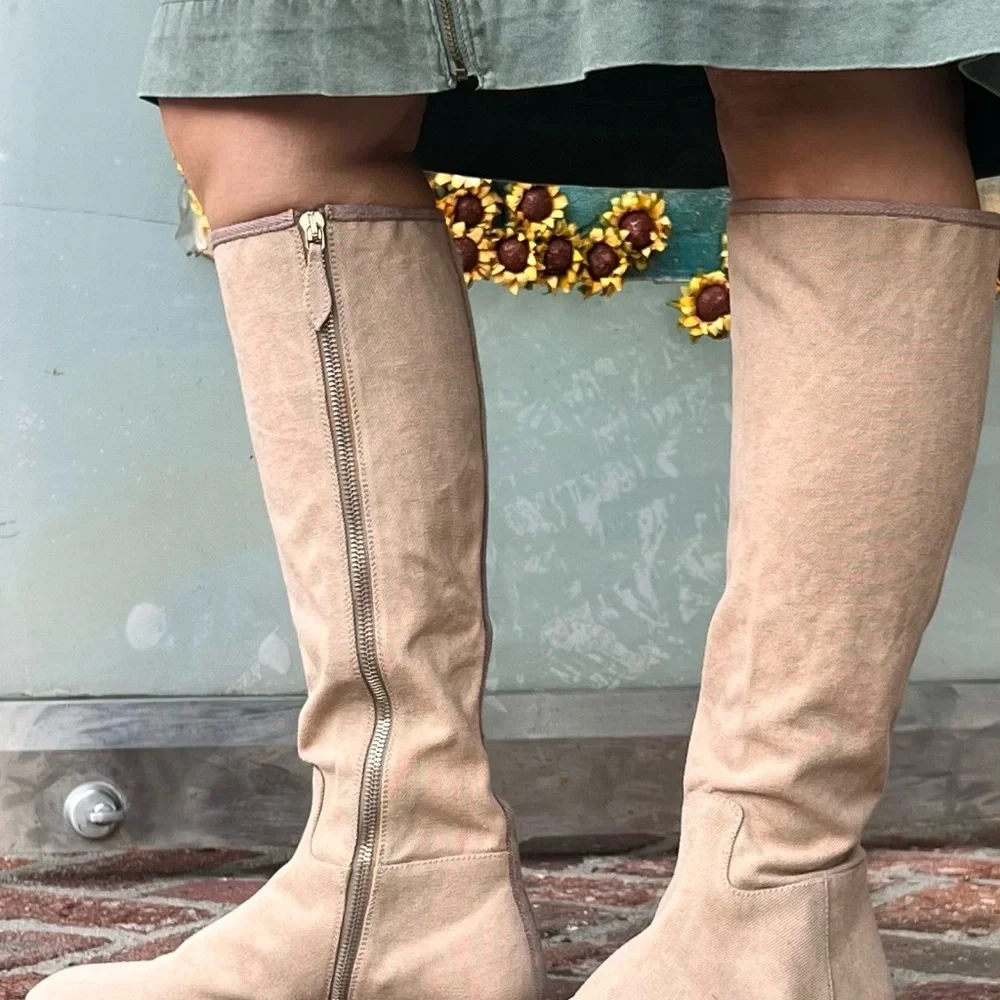 PRADA cotton boots Italy size 38 (7.5 US) - Picture 4 of 6